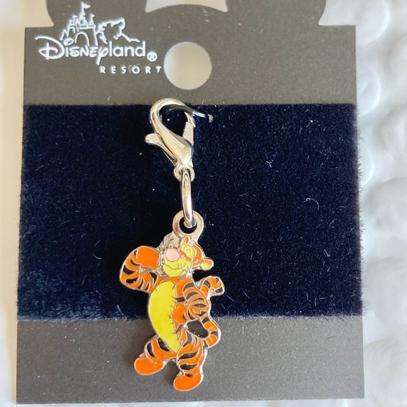 Vintage Disney Tigger Charm Winnie The Pooh Zipper Pull Purse Disneyana Signed - Picture 1 of 11
